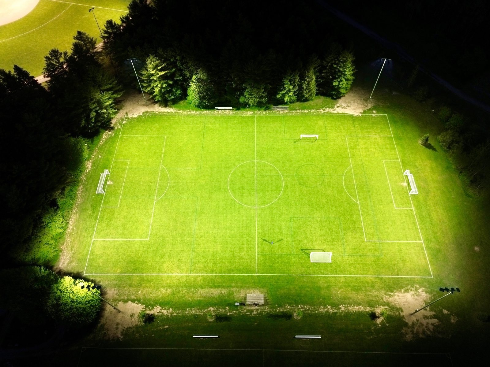 Green Lane sports field lighting